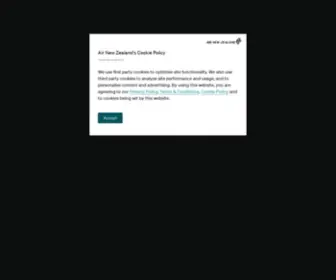 Airnewzealand.fr(Air New Zealand Official Site) Screenshot