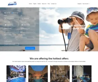 Airohubllc.com(Vacation provider and car rental providers) Screenshot