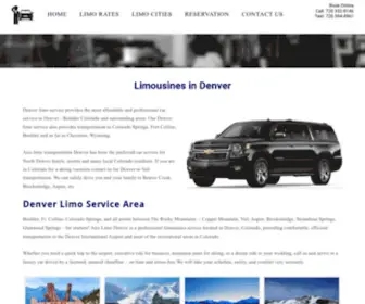 Airolimo.com(Airo Denver Limo) Screenshot