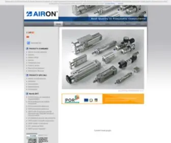 Airon-Pneumatic.com(AIRON PNEUMATIC) Screenshot