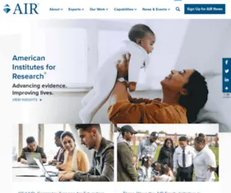 Air.org(Home) Screenshot