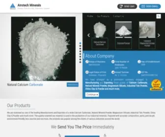 Airotechminerals.in(Micronized Mineral) Screenshot
