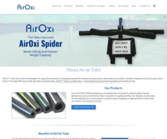 Airoxitube.com(Aquaculture Aeration Solutions in India) Screenshot