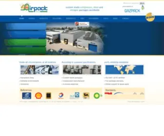 Airpack.nl(Custom made Air and Gas packages worldwide) Screenshot