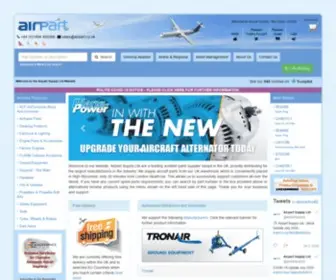 Airpart.co.uk(Airpart Supply Ltd) Screenshot