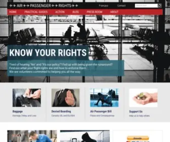 Airpassengerrights.ca(Air Passenger Rights) Screenshot