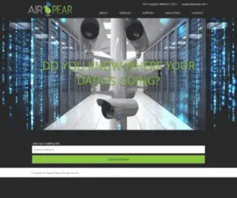Airpear.net(Cloud Services) Screenshot
