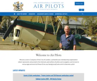 Airpilots.org(About the company The Company was established as a Guild in 1929 in order to ensure) Screenshot