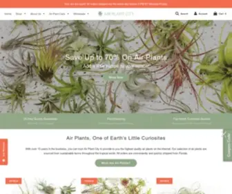 Airplantcity.com(Air Plant City) Screenshot