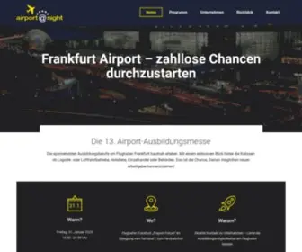 Airport-Ausbildungsmesse.de(Airport Ausbildungsmesse) Screenshot