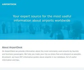 Airport-Desk.com(AirportDesk) Screenshot