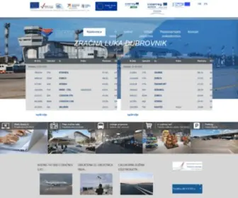 Airport-Dubrovnik.hr(Dubrovnik Airport) Screenshot