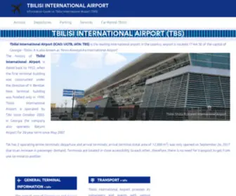 Airport-Tbilisi.com(Tbilisi Airport) Screenshot