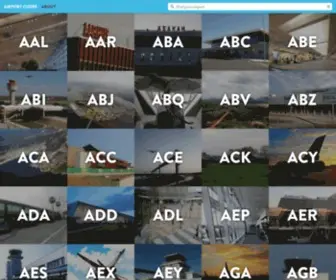 Airportcod.es(Airport Codes) Screenshot