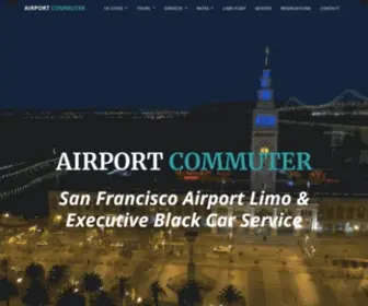 Airportcommuter.com(San Francisco Limo Rental) Screenshot