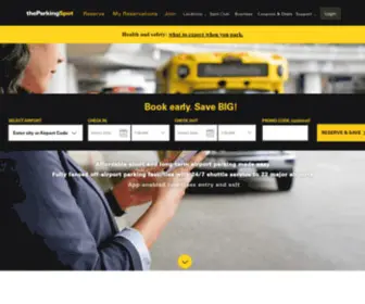 Airportdiscountparking.com(Airport Parking & Reservations) Screenshot