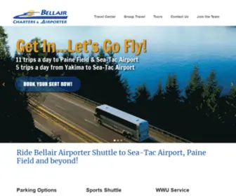 Airporter.com(Bellair Charters) Screenshot