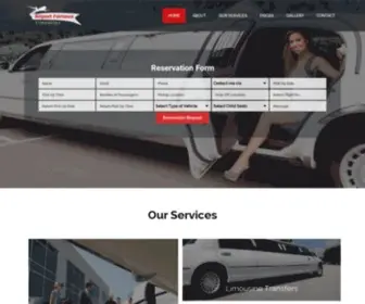 Airportfamouslimo.com(Airport Famous Limousine) Screenshot