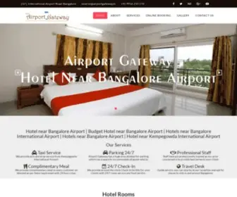 Airportgateway.in(Budget Hotel near bangalore airport) Screenshot