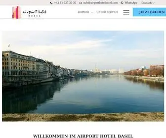 Airporthotelbasel.com(Airport Hotel Basel) Screenshot