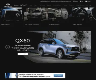Airportinfiniti.com(New & Used Vehicles) Screenshot