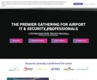 Airportitandsecurity.com(International Airport Events) Screenshot