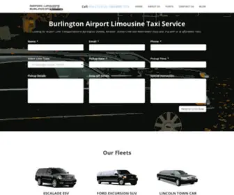 Airportlimousineburlington.com(Airport Limousine Burlington) Screenshot