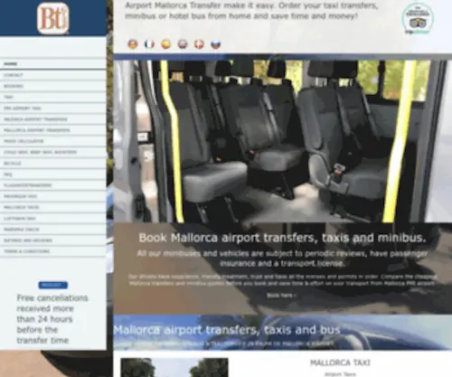 Airportmallorcatransfer.com(Mallorca Airport Transfers) Screenshot