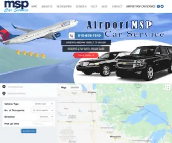 Airportmspcarservice.com(MSP Airport Car Service) Screenshot