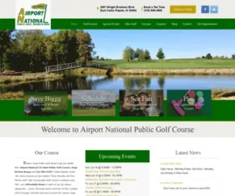 AirportnationalpublicGolf.com(Airport National Public Golf Course & Range) Screenshot