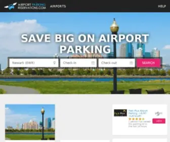 Airportparkinglots.com(Airport Parking For Airports Nationwide and Beyond) Screenshot