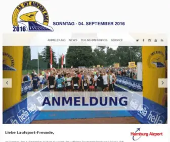 Airportrace-Hamburg.com(Die Laufgesellschaft) Screenshot