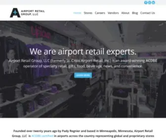 Airportretailers.com(Airport Retail Group) Screenshot