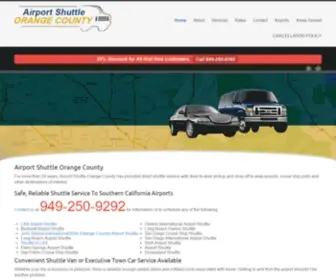 Airportshuttle-Orangecounty.com(Airport Shuttle to LAX) Screenshot