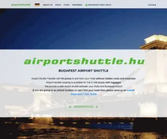 Airportshuttle.hu(Airport) Screenshot