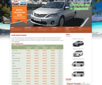 Airporttransferphuket.com(Phuket Airport Transfer) Screenshot