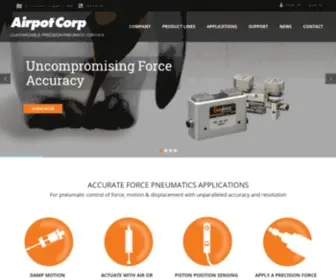 Airpot.com(Customizable Precision Pneumatic Control) Screenshot