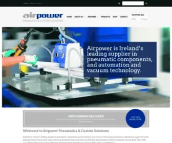 Airpower.ie(Airpower Pneumatics) Screenshot