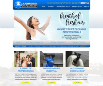 Airprohawaii.com(Residential & Commercial HVAC Services) Screenshot