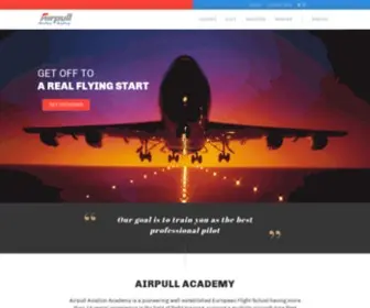 Airpullaviationacademy.com(Airpull Aviation) Screenshot