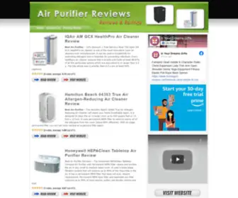Airpurifier-Reviews.com(Best Air Purifier Reviews) Screenshot