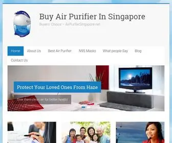 Airpurifiersingapore.net(Buyers' Choice) Screenshot