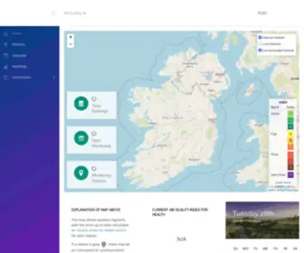 Airquality.ie(How clean) Screenshot