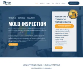 Airqualityassessors.com(Mold Inspection & Testing) Screenshot