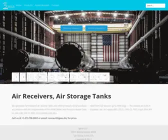 Airreceivers.net(ASME Air Receivers) Screenshot