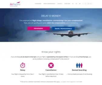 Airrefund.com(Get your compensation) Screenshot