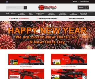 Airrifleshop.co.uk(Redbeck Shooting Supplies) Screenshot