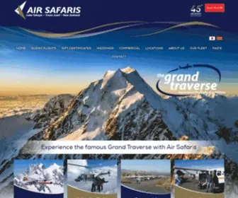 Airsafaris.co.nz(Air Safaris) Screenshot