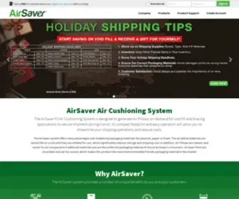 Airsaverpack.com(AirSaver, Inc) Screenshot