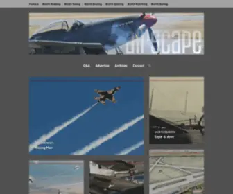 Airscapemag.com(For the pilot in every enthusiast and the enthusiast in every pilot) Screenshot